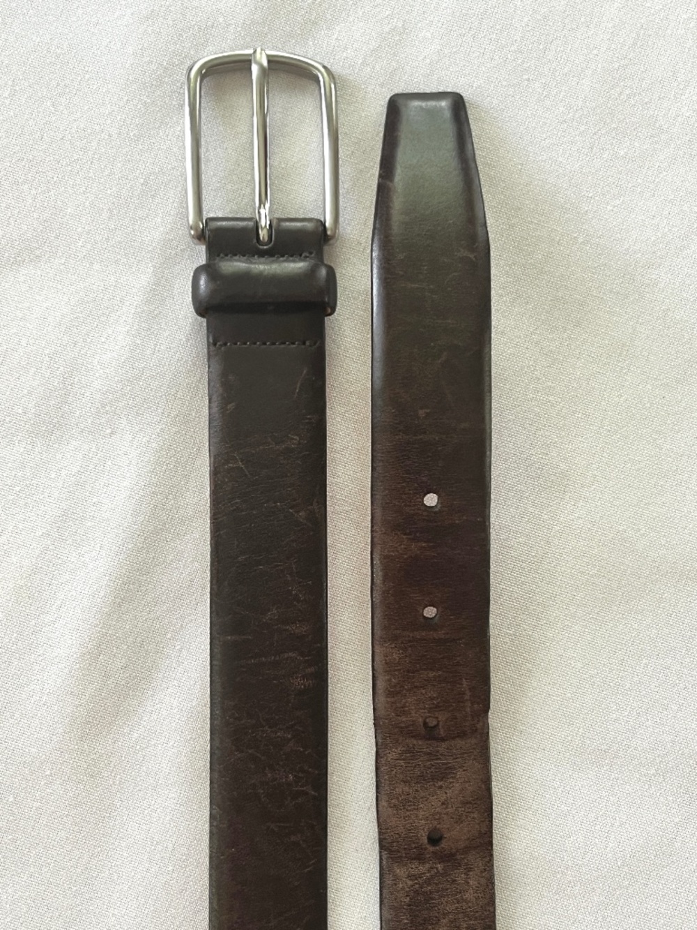 COACH Men's Vintage Leather Belt 36/90
